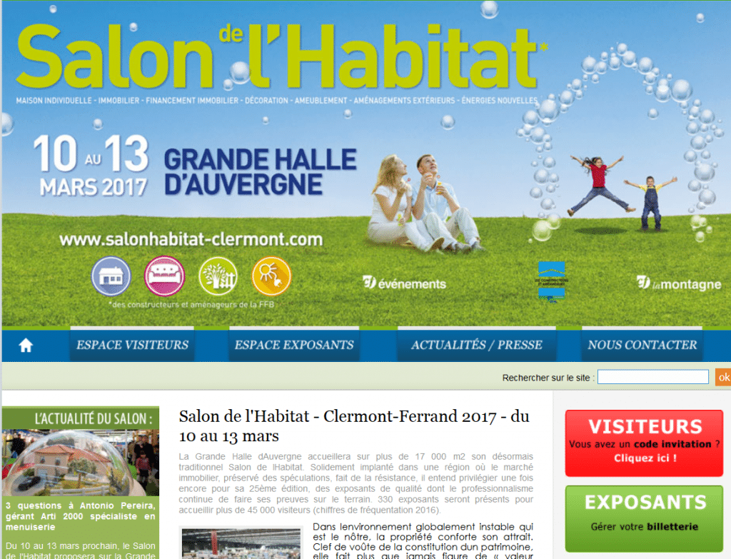 salon de l'habitat de clermont-ferrand